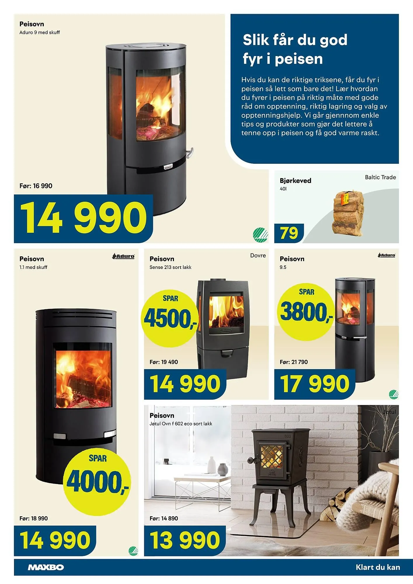Maxbo kundeavis fra 9. mars til 7. april 2026 - kundeavisside 8