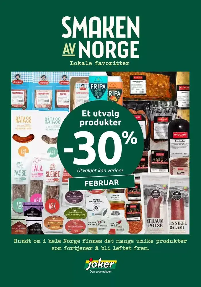 Joker Kundeavis fra 3. februar til 17. februar 2025 - kundeavisside 20