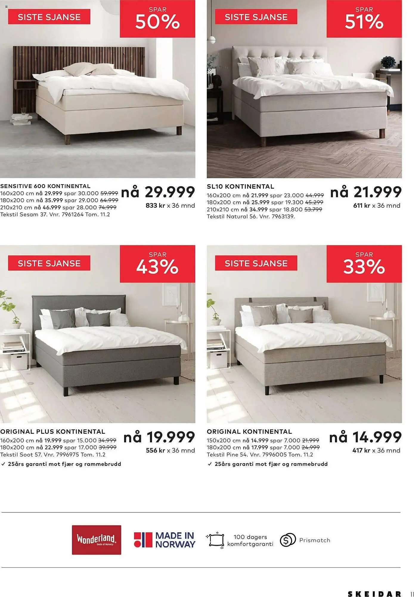 Skeidar kundeavis fra 11. februar til 2. mars 2026 - kundeavisside 11