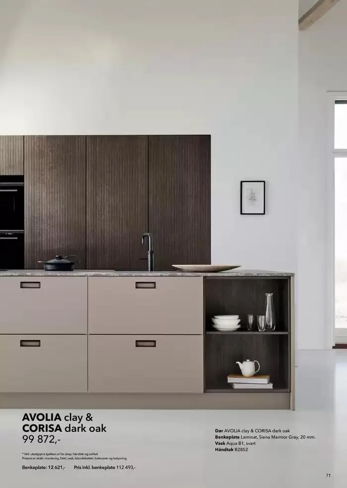 kvik kjøkken Lookbook. fra 5. mars til 19. mars 2025 - kundeavisside 71