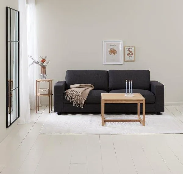 2,5-θέσιος καναπές KONGSMARK σκούρο γκρι