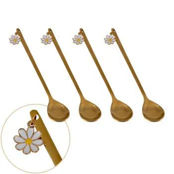 Gavepakke 4 skjeer blomst