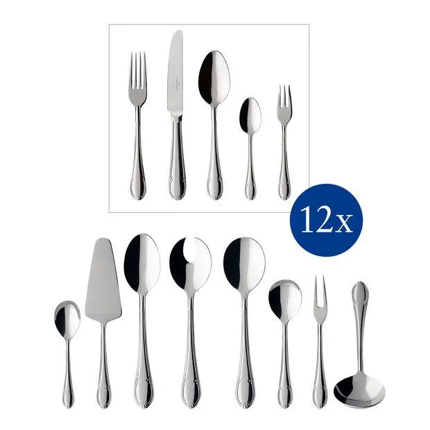 Mademoiselle Cutlery set 68pcs 44x29x9cm