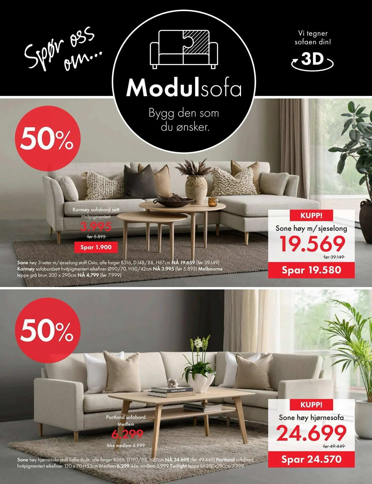 Fagmøbler kundeavis fra 1. januar til 1. februar 2026 - kundeavisside 16