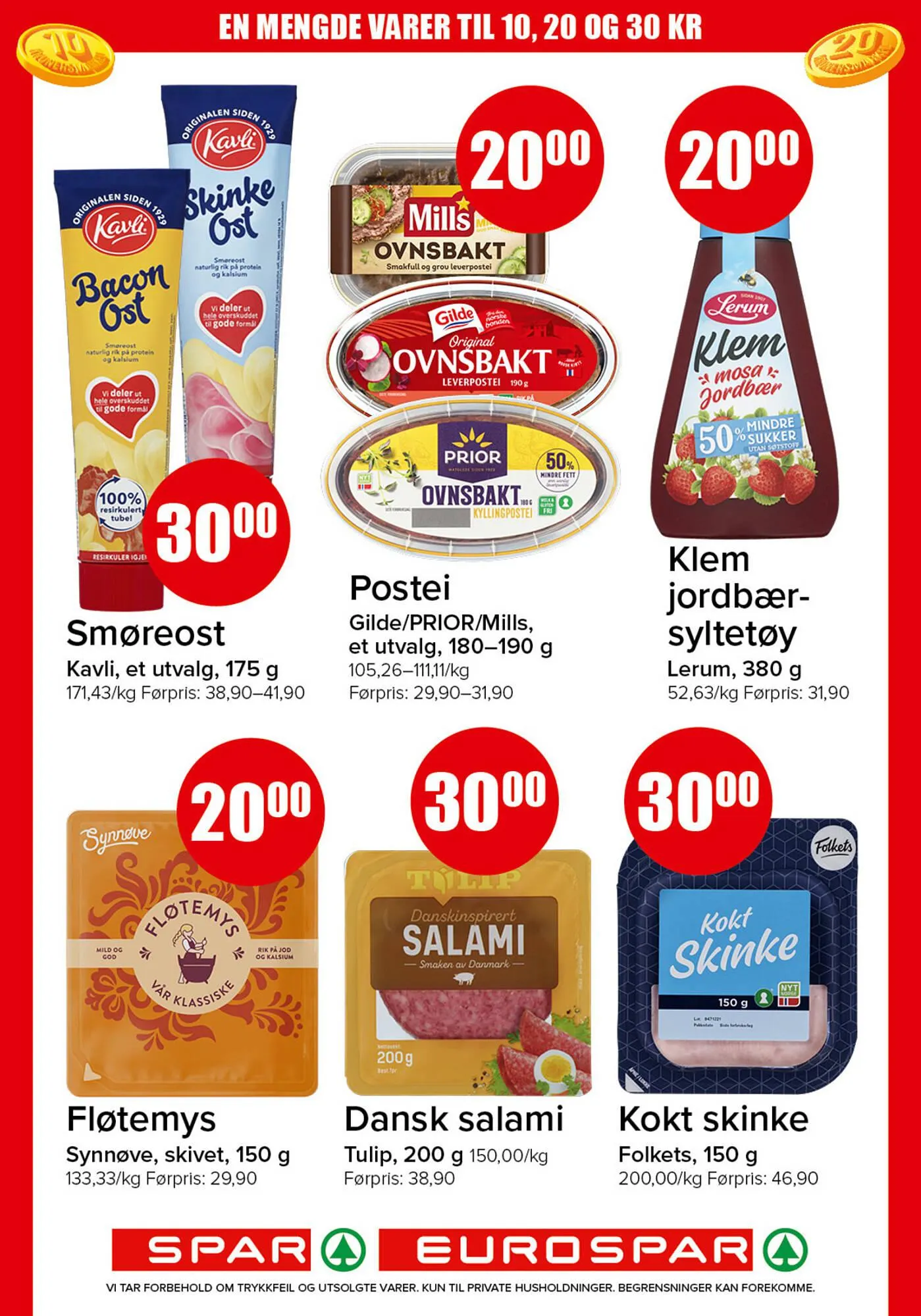 Eurospar kundeavis fra 20. oktober til 26. oktober 2025 - kundeavisside 10