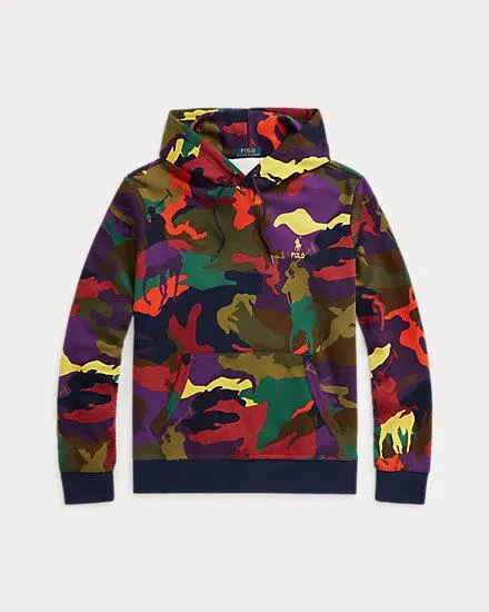 Polo Pony Camo Double-Knit Joggers