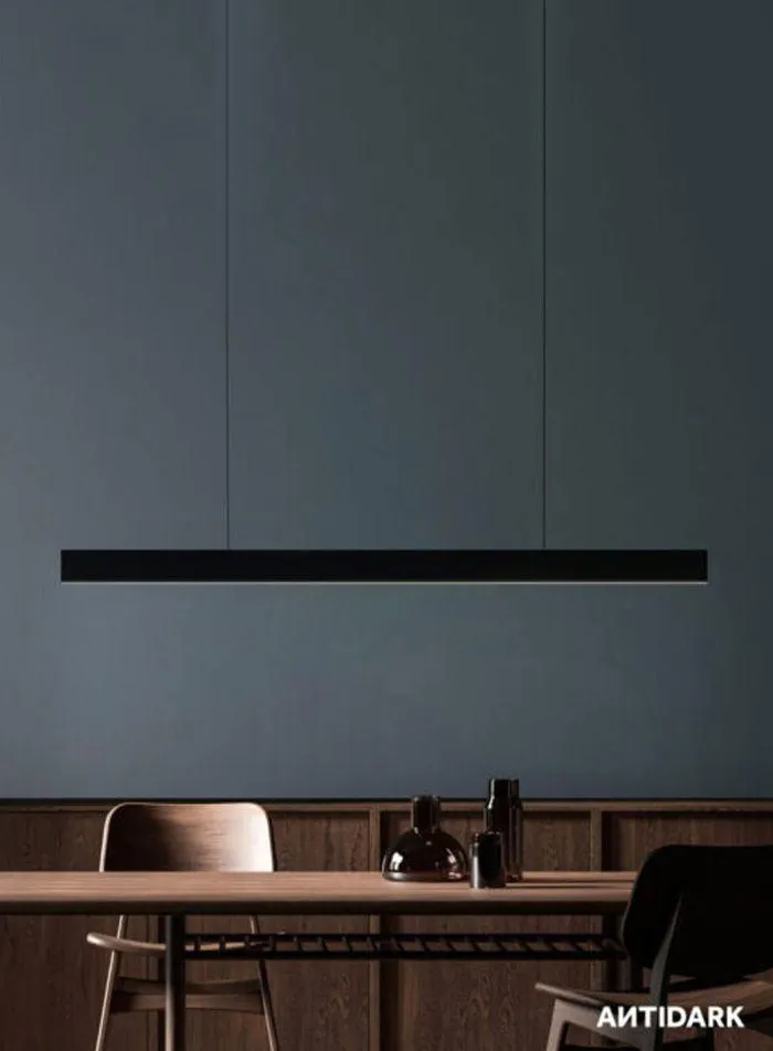 Supreme long taklampe L147 - sort