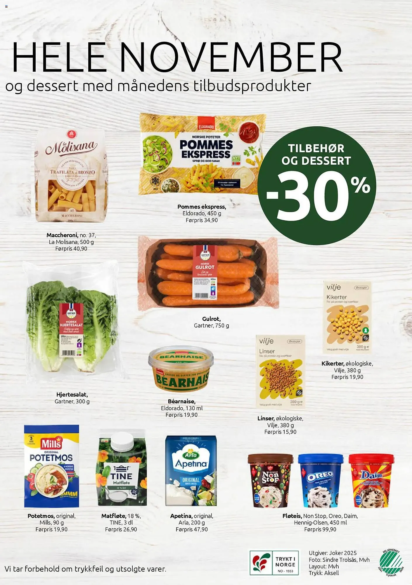 Joker kundeavis fra 3. november til 30. november 2025 - kundeavisside 3