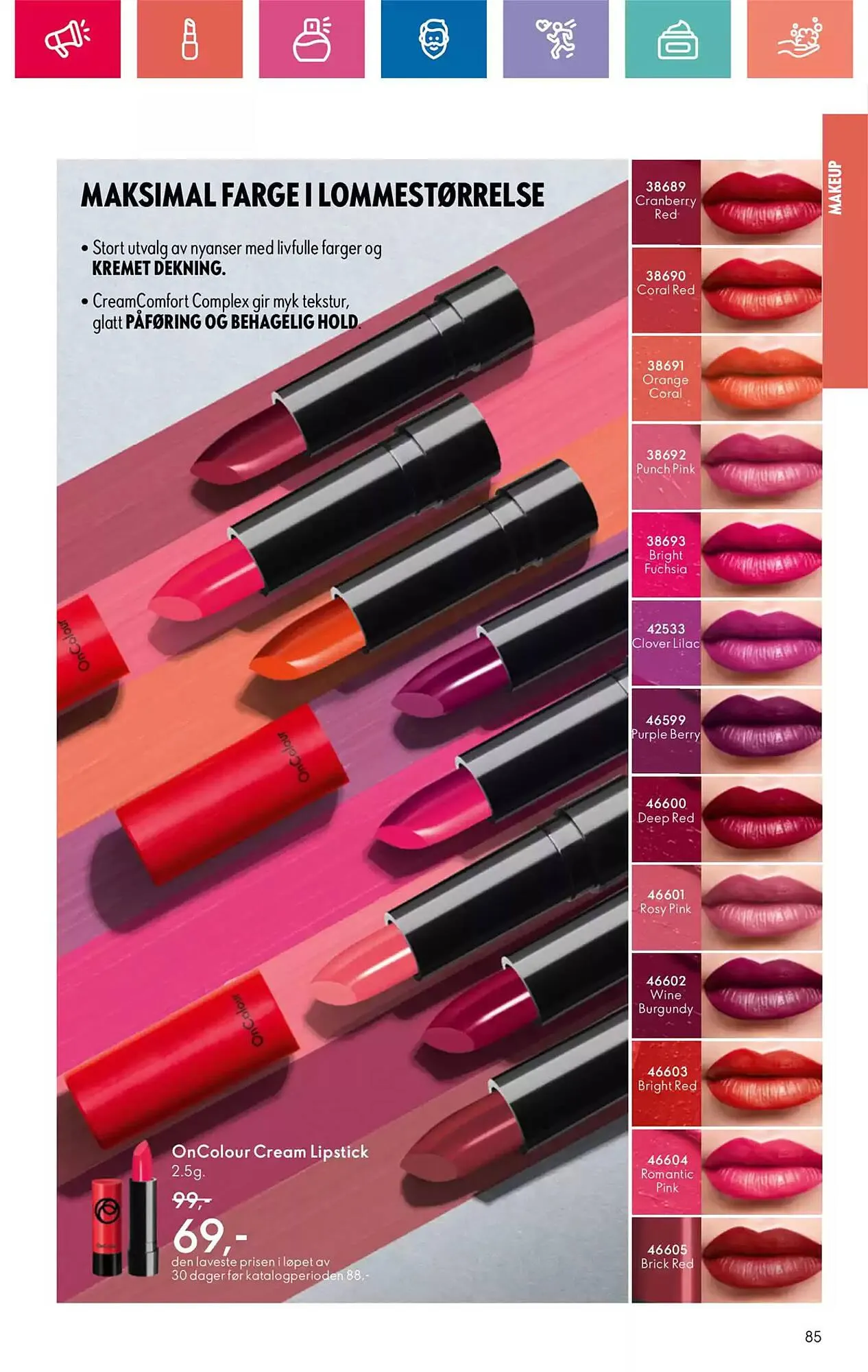 Oriflame Kundeavis fra 14. november til 4. desember 2024 - kundeavisside 85