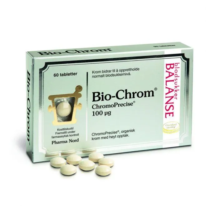 Pharma Nord bio-chrom 100 µg 60 tabletter