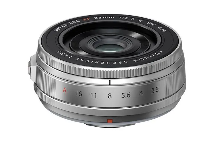 Fujifilm XF 23mm f/2.8 R WR Sølv