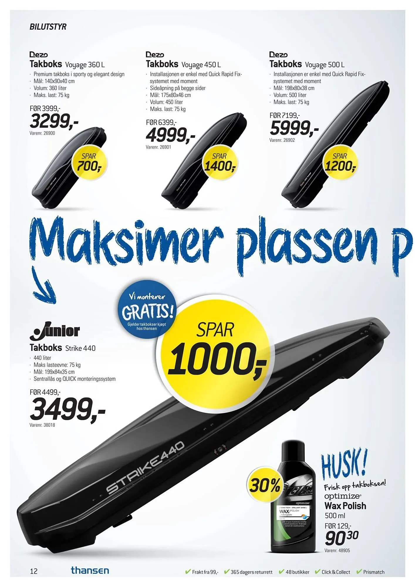 Thansen Kundeavis fra 1. oktober til 29. oktober 2024 - kundeavisside 12