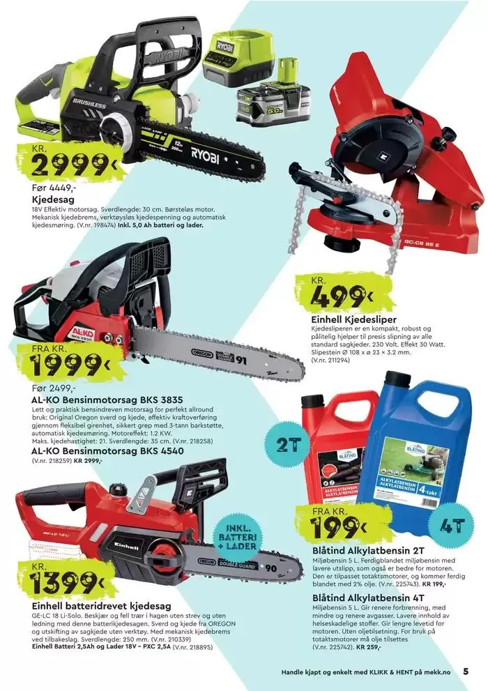 Mekk Kundeavis fra 3. mars til 5. april 2025 - kundeavisside 5