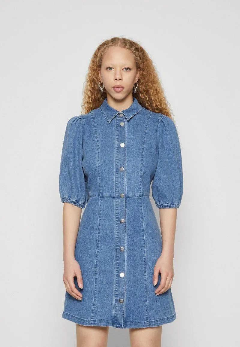 VMMELISSA DRESS - Dongerikjole