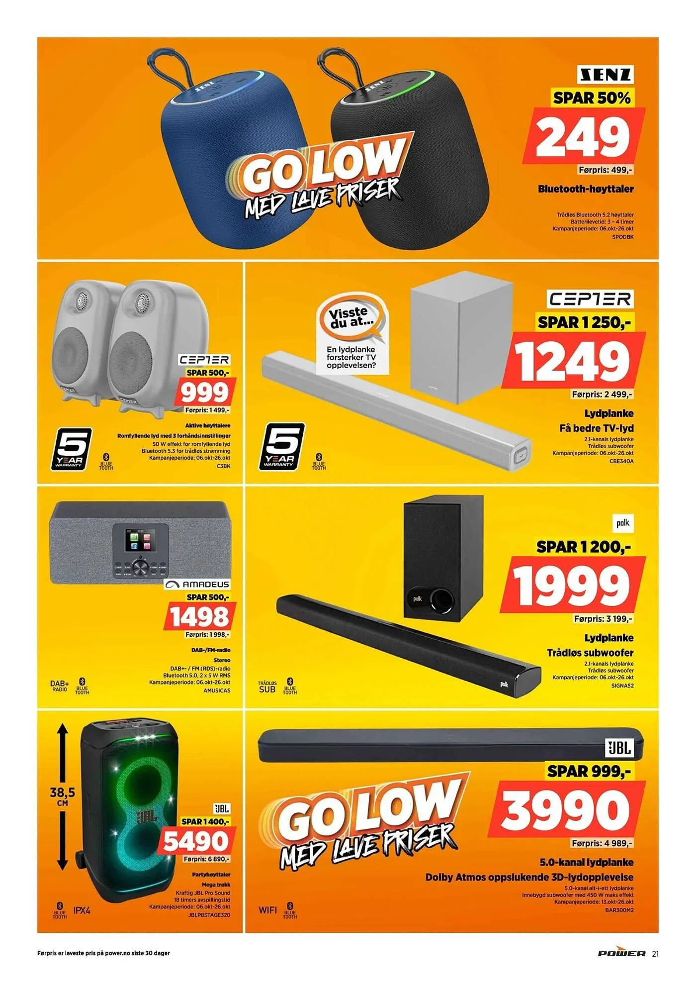 POWER kundeavis fra 20. oktober til 26. oktober 2025 - kundeavisside 21