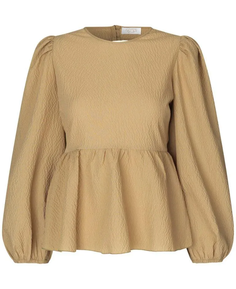 Carrie Bow Blouse – Grønn