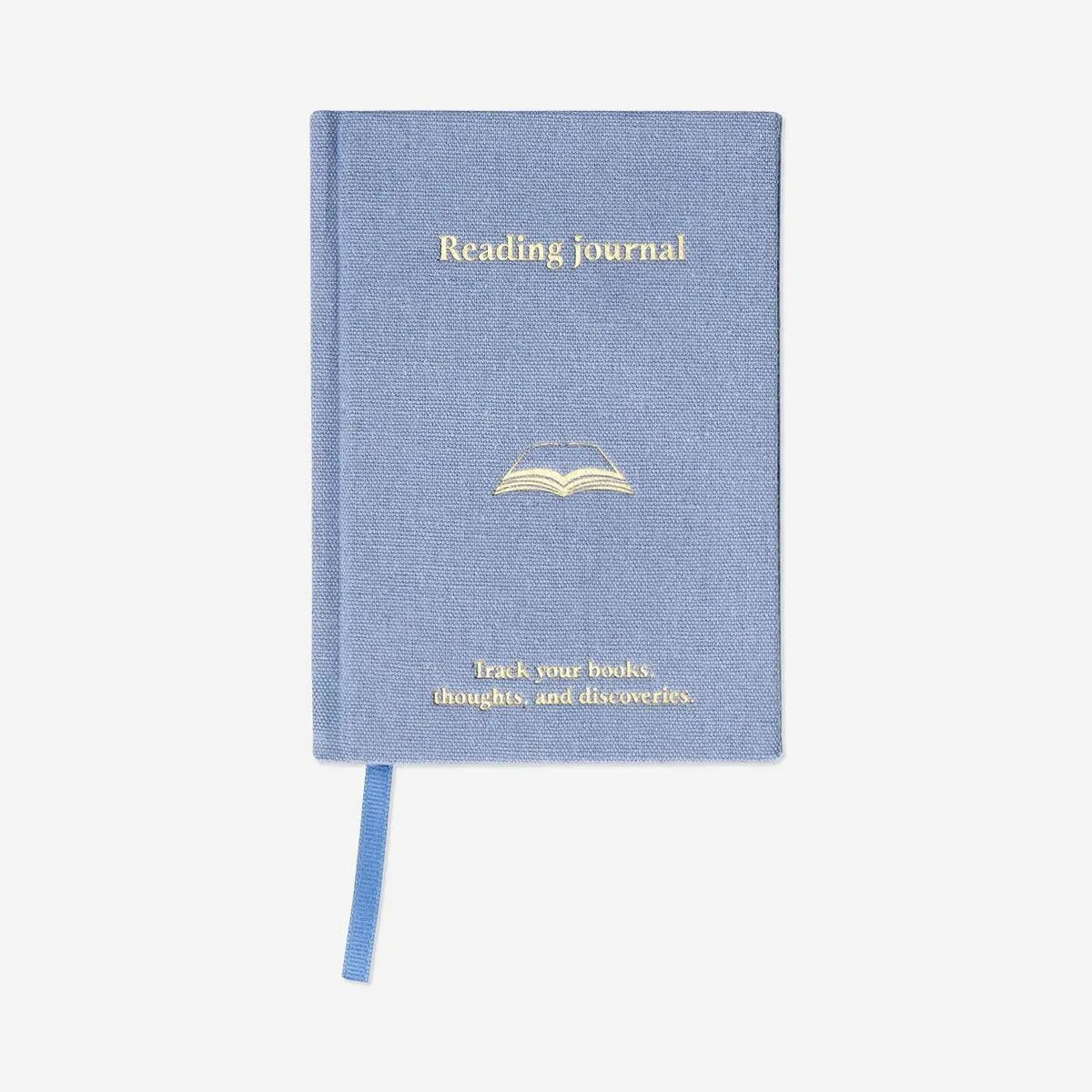 Book journal with linen cover - English