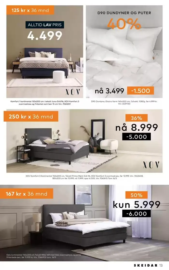 Skeidar Kundeavis fra 28. februar til 14. mars 2025 - kundeavisside 13