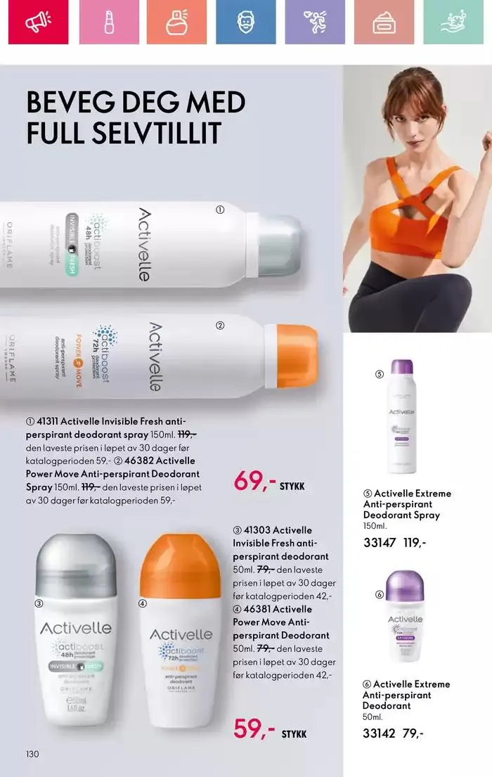 ORIFLAME Kundeavis fra 28. januar til 11. februar 2025 - kundeavisside 130