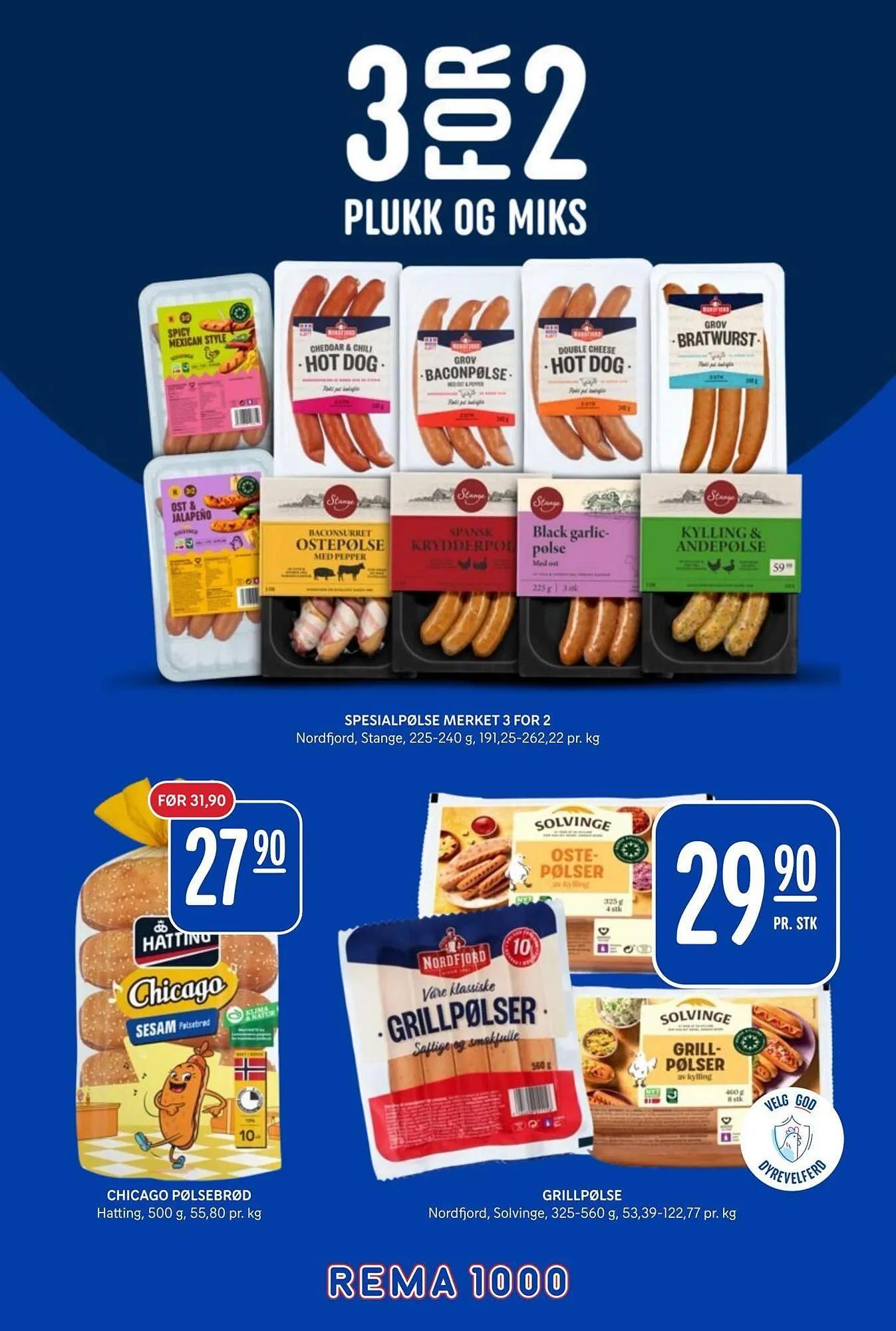 Rema 1000 kundeavis fra 1. mars til 15. mars 2026 - kundeavisside 22