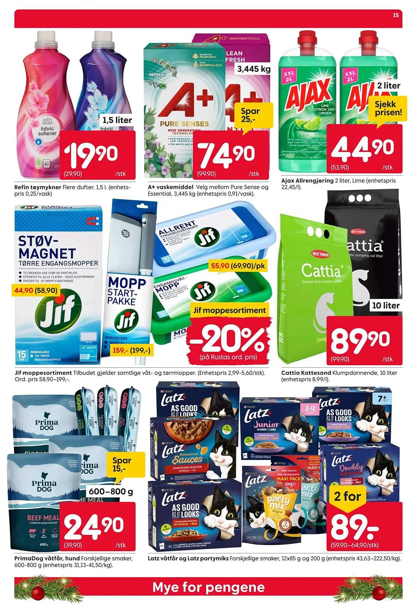 Rusta kundeavis fra 1. desember til 8. desember 2025 - kundeavisside 15