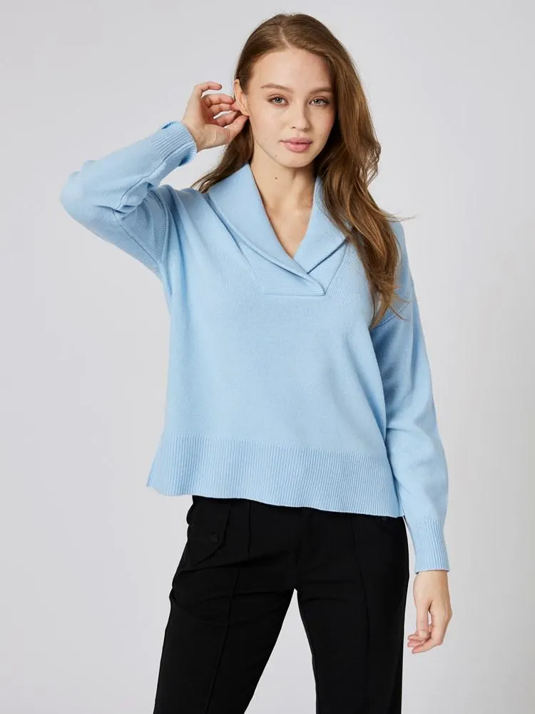 North sjalskrave genser