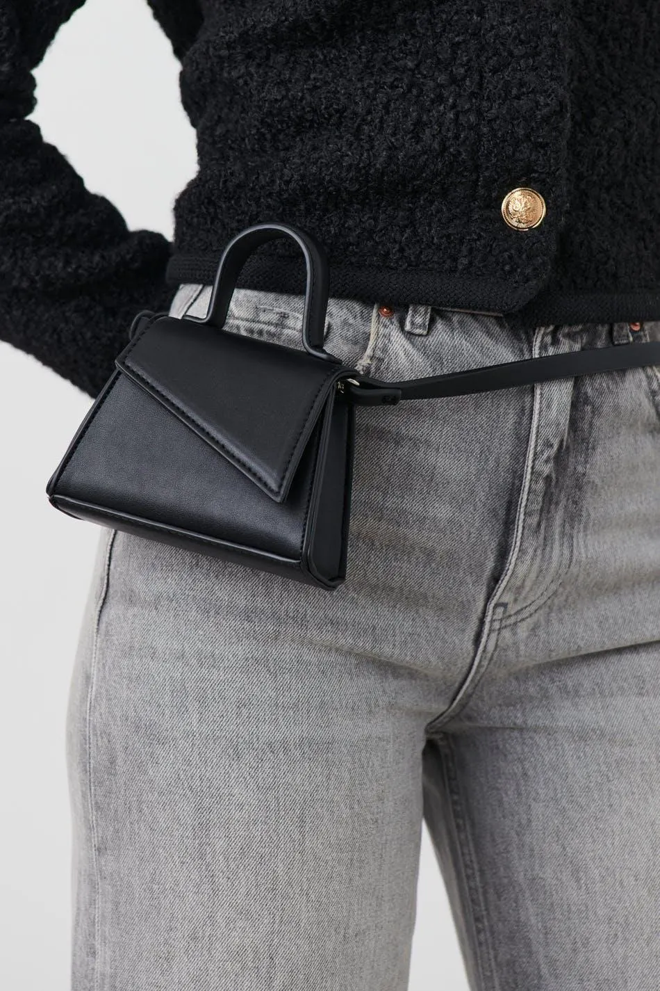 Mini top handle bag
