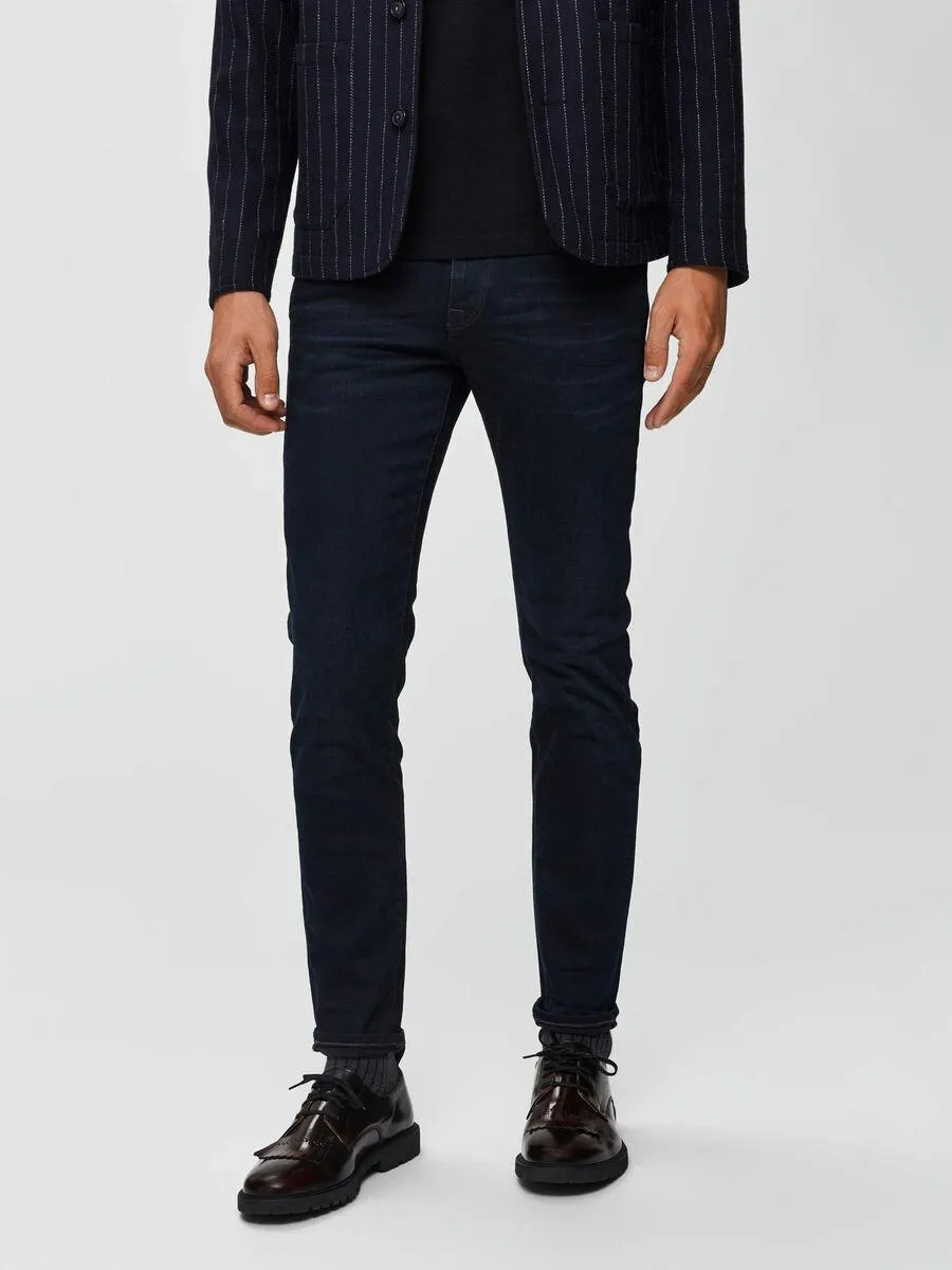 MØRK VASK SLIM FIT JEANS