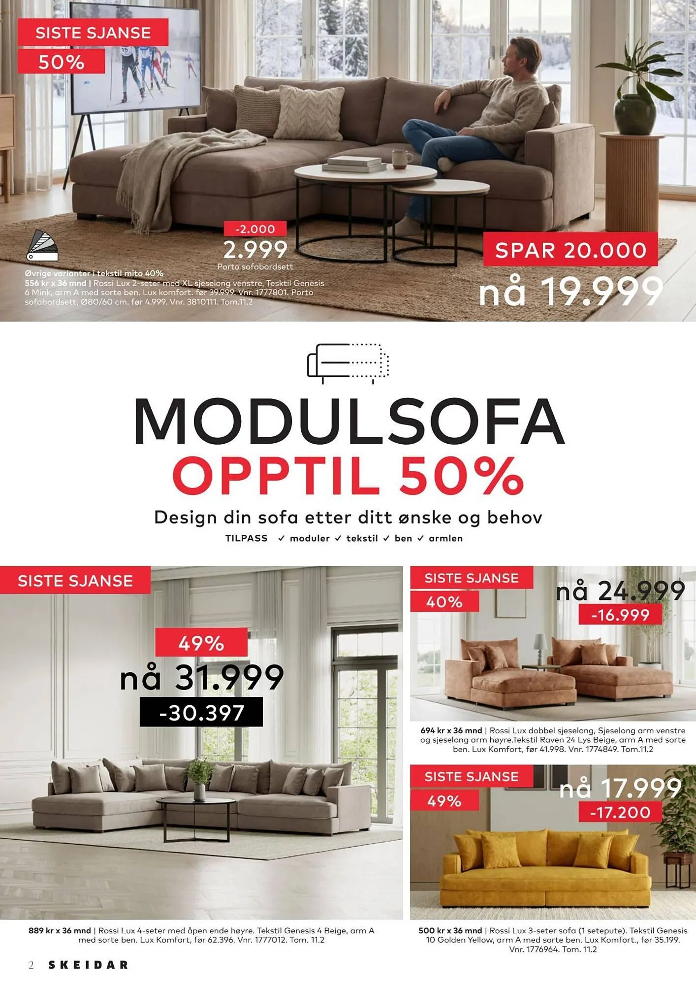 Skeidar kundeavis fra 30. januar til 12. februar 2026 - kundeavisside 2