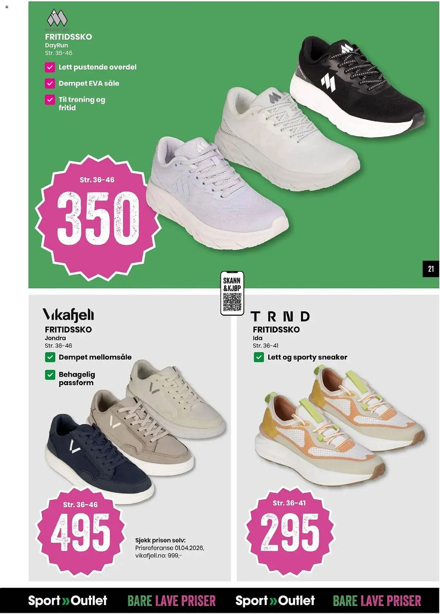 Sport Outlet kundeavis fra 21. april til 26. april 2026 - kundeavisside 21