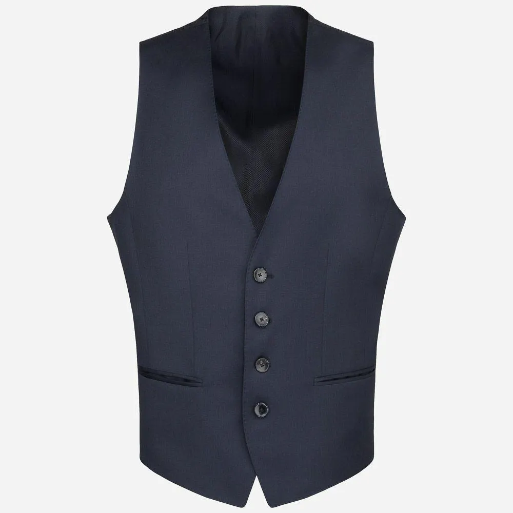 Wilson Suit Vest - Dark Blue