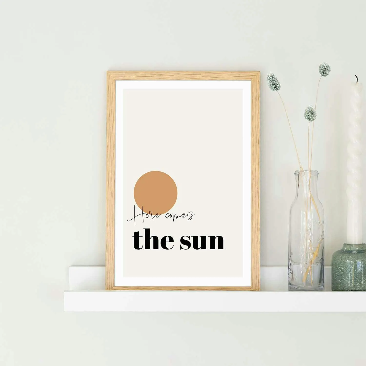 Plakat - Here comes the Sun