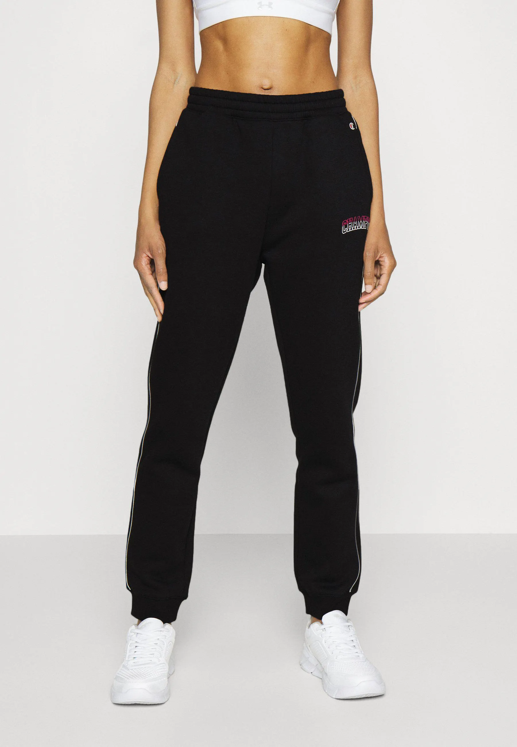 COLOR PUNCH RIB CUFF PANTS - Joggebukse