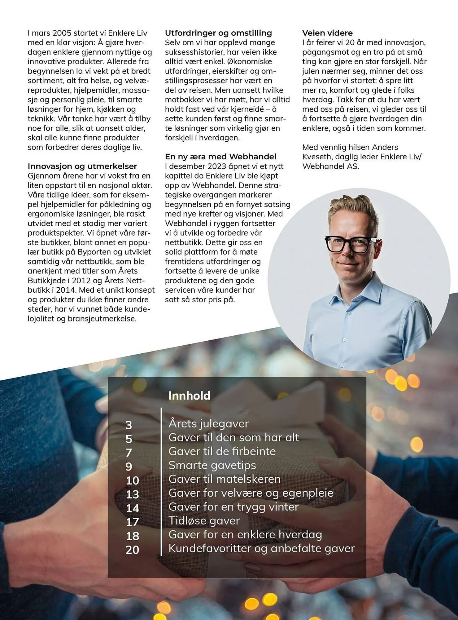 Enklere Liv kundeavis fra 5. november til 30. november 2025 - kundeavisside 2