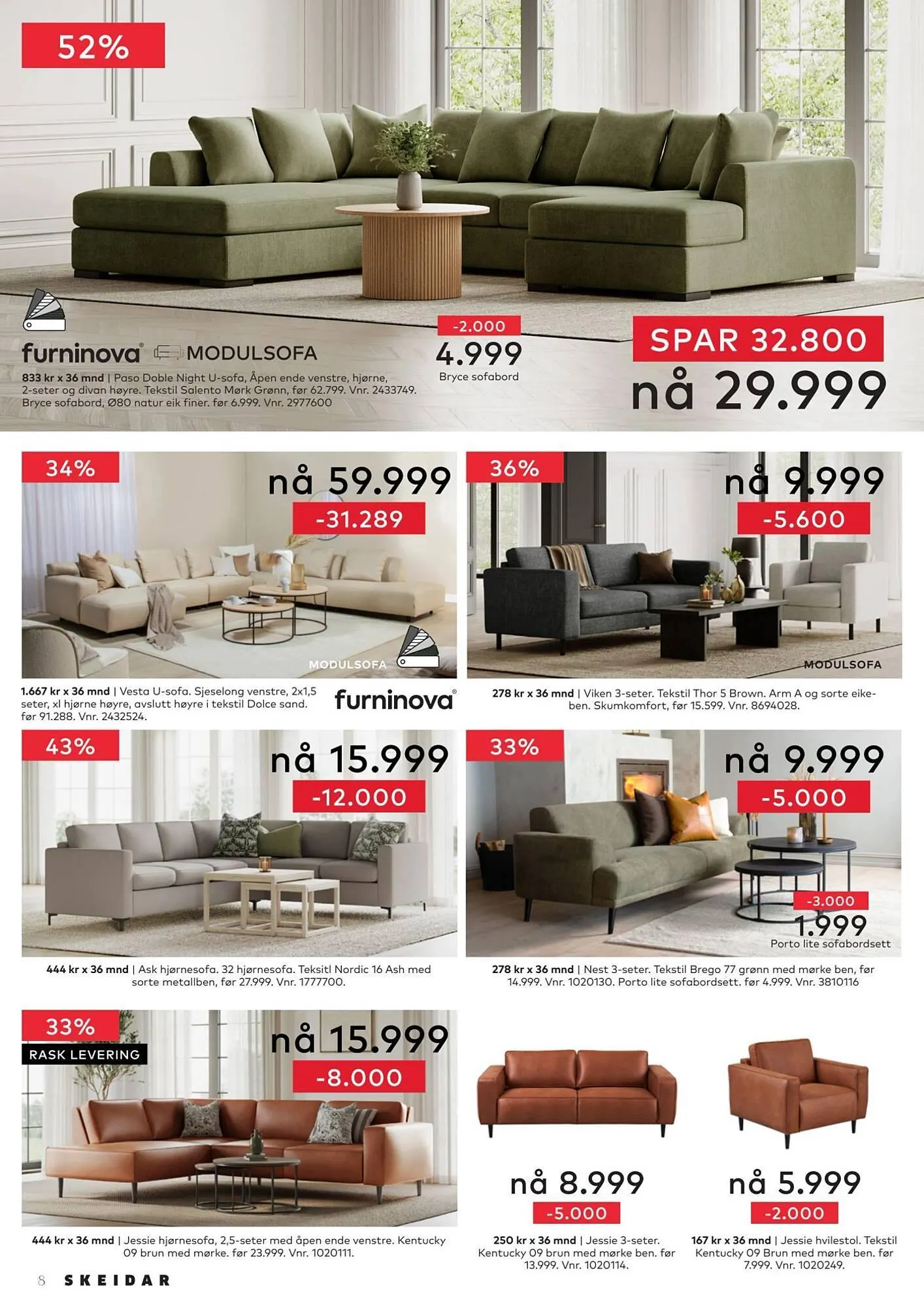 Skeidar kundeavis fra 5. januar til 12. januar 2026 - kundeavisside 8