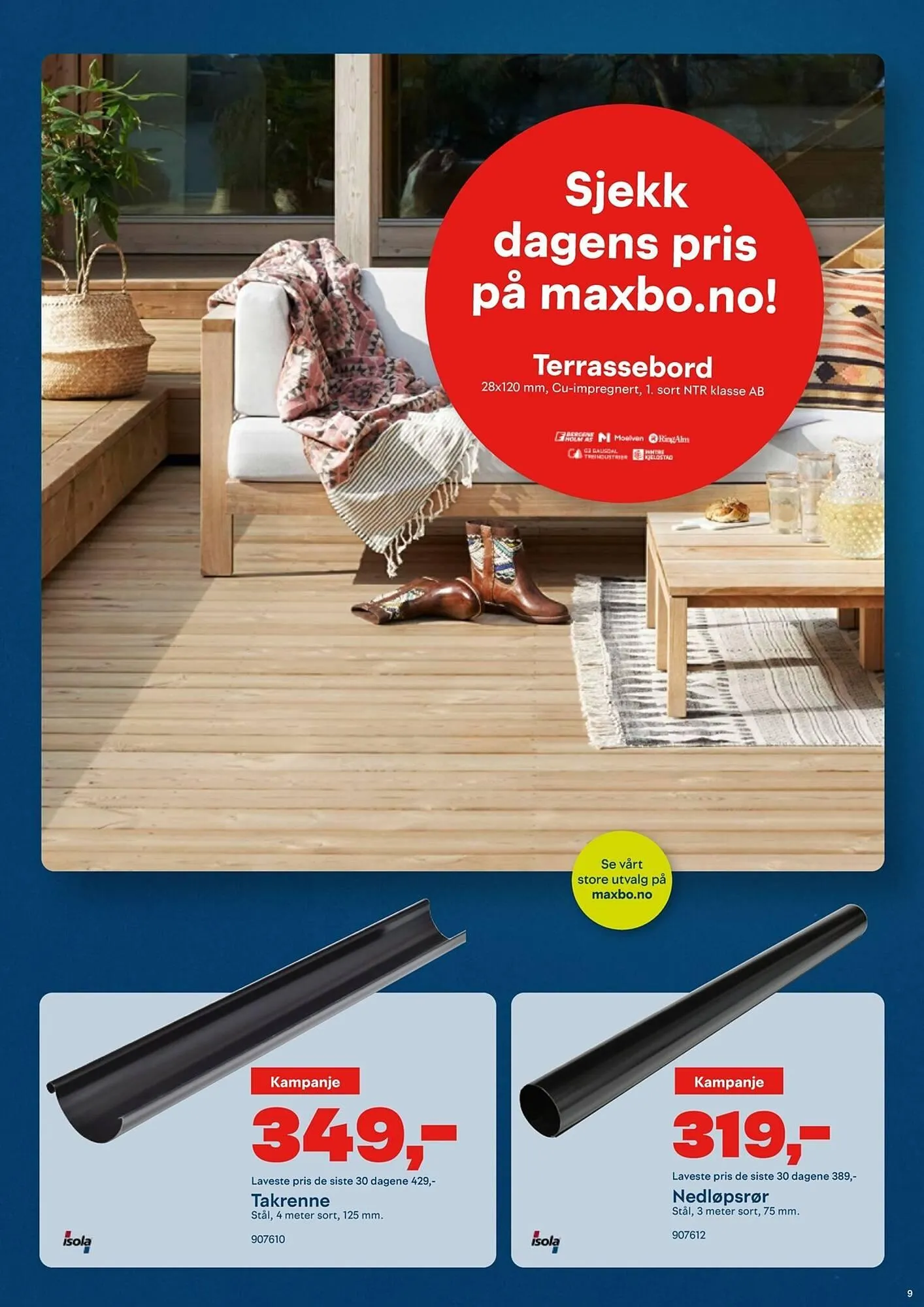 Maxbo Kundeavis fra 2. september til 25. september 2024 - kundeavisside 9