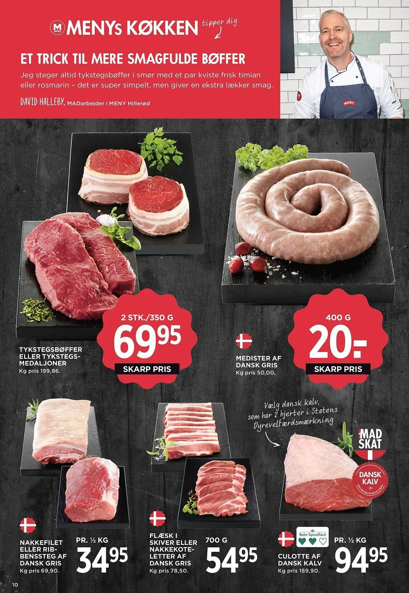 Meny kundeavis fra 13. februar til 19. februar 2026 - kundeavisside 12