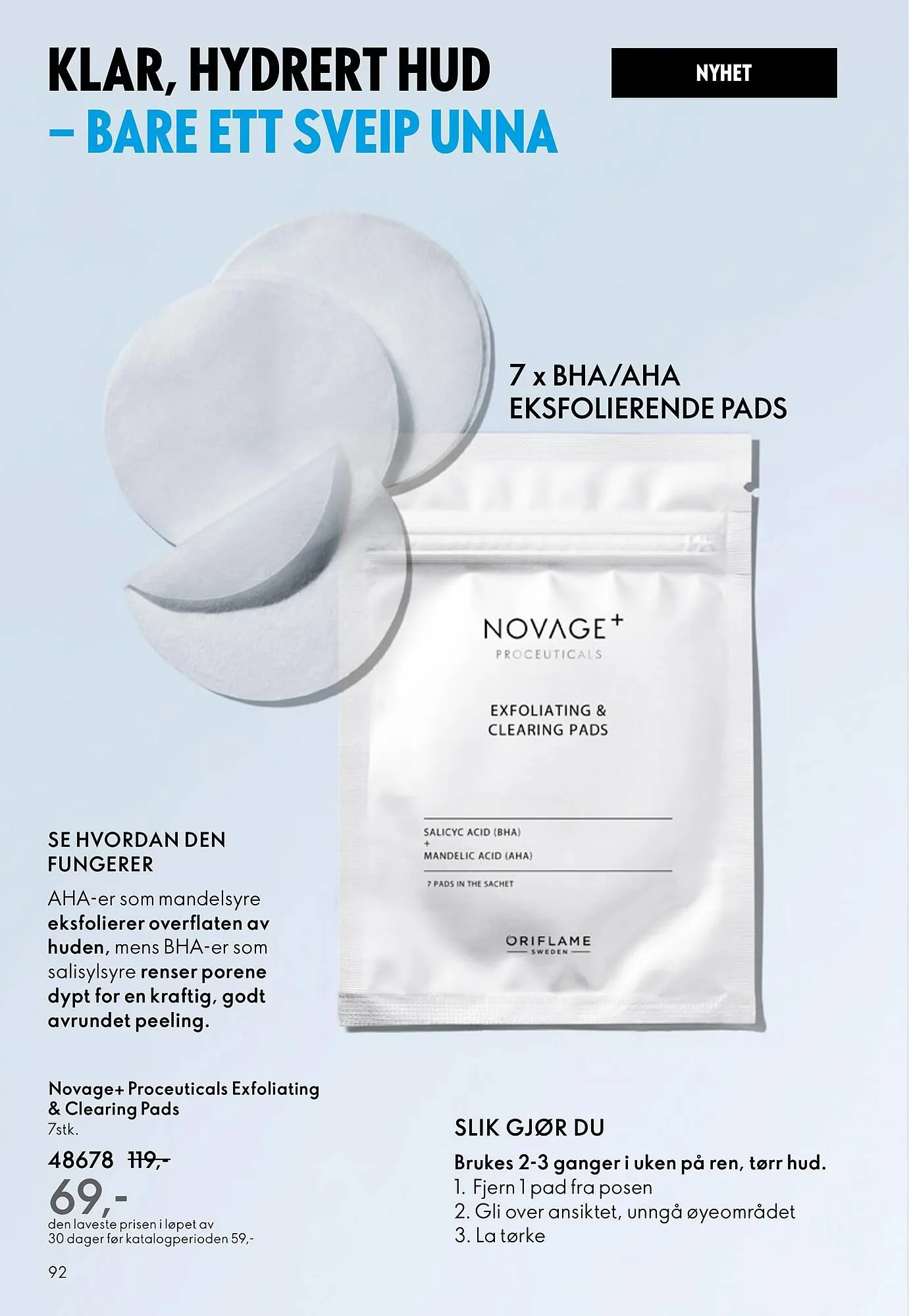 Oriflame katalog fra 8. oktober til 28. oktober 2025 - kundeavisside 92