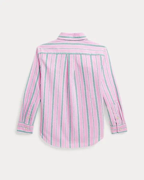 Striped Cotton Oxford Shirt