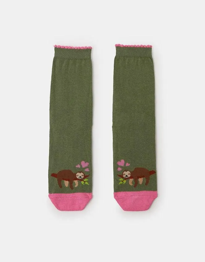 Sloths In Love Socks