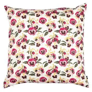 Putetrekk Stemorsblomst 48x48cm