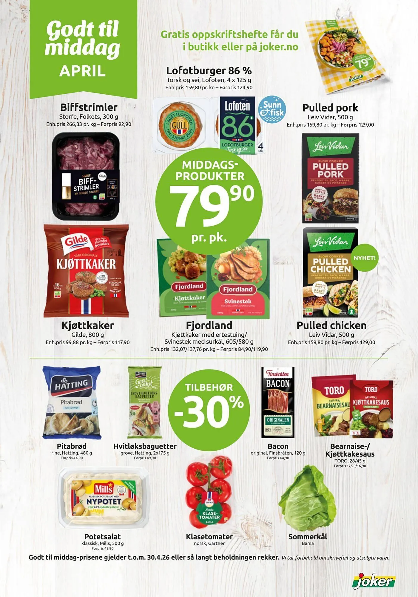 Joker kundeavis fra 21. april til 26. april 2026 - kundeavisside 7