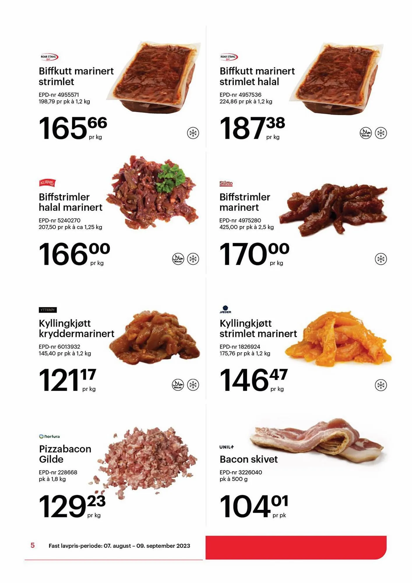 Storcash Kundeavis fra 7. august til 9. september 2023 - kundeavisside 5