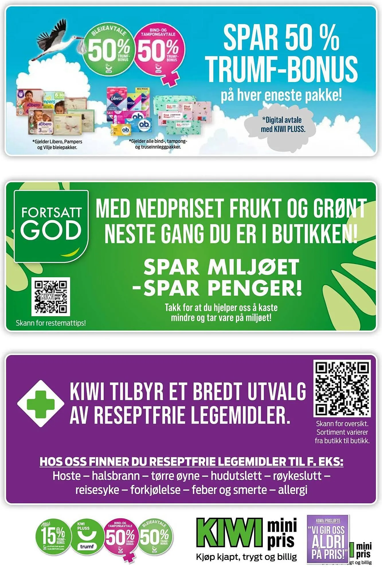 Kiwi kundeavis fra 6. april til 12. april 2026 - kundeavisside 16