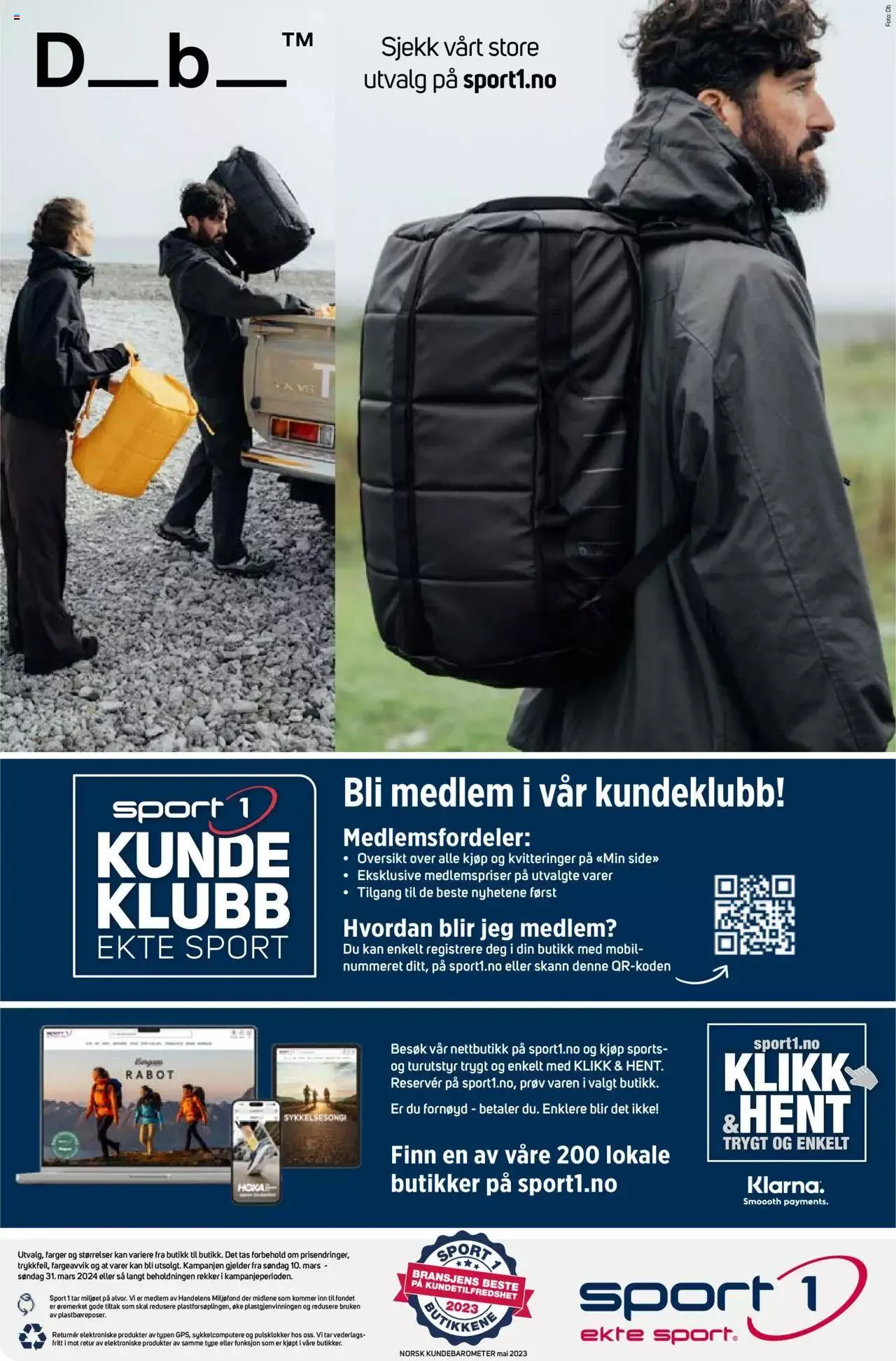 Sport 1 - Black Week fra 10. mars til 31. mars 2024 - kundeavisside 24