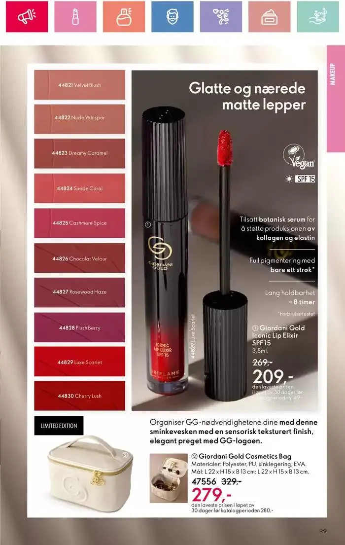 ORIFLAME Kundeavis fra 5. januar til 12. januar 2025 - kundeavisside 99