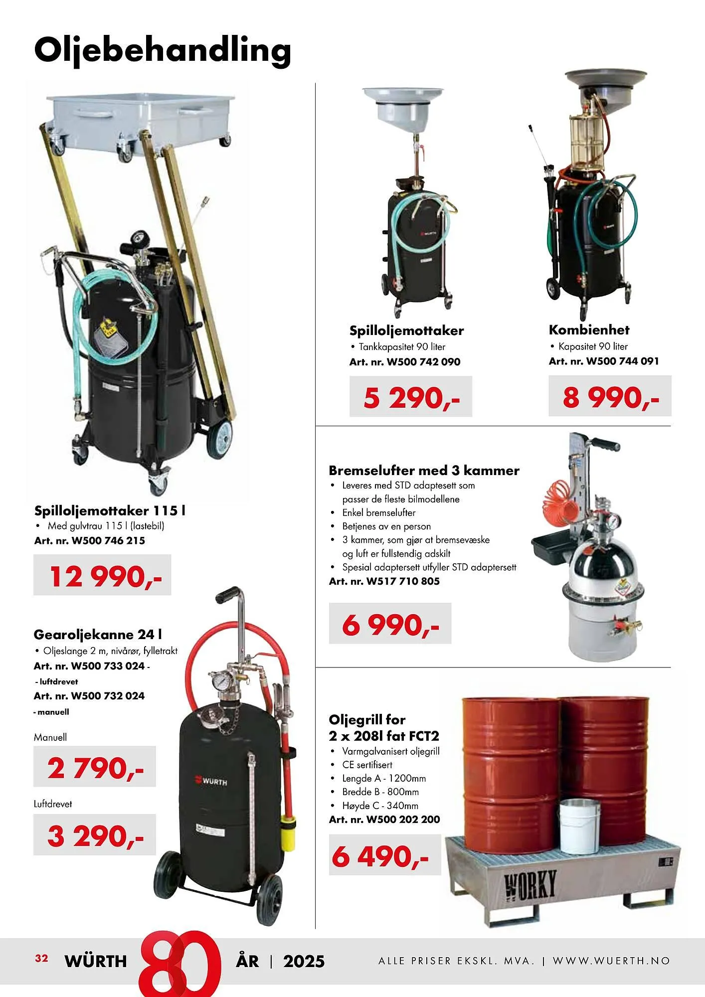Würth kundeavis fra 16. september til 31. desember 2025 - kundeavisside 32