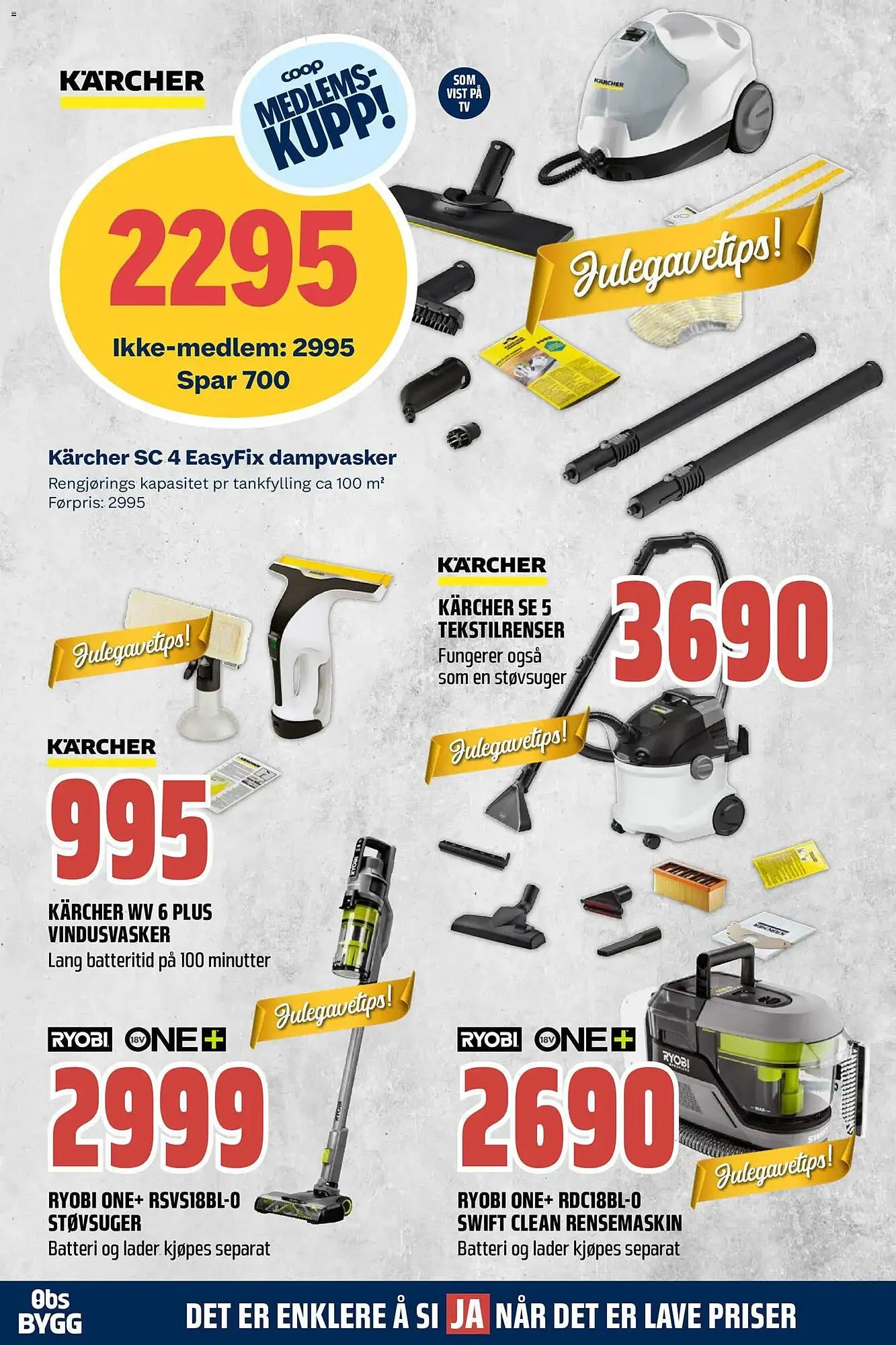 Obs Bygg kundeavis fra 1. desember til 27. desember 2025 - kundeavisside 3