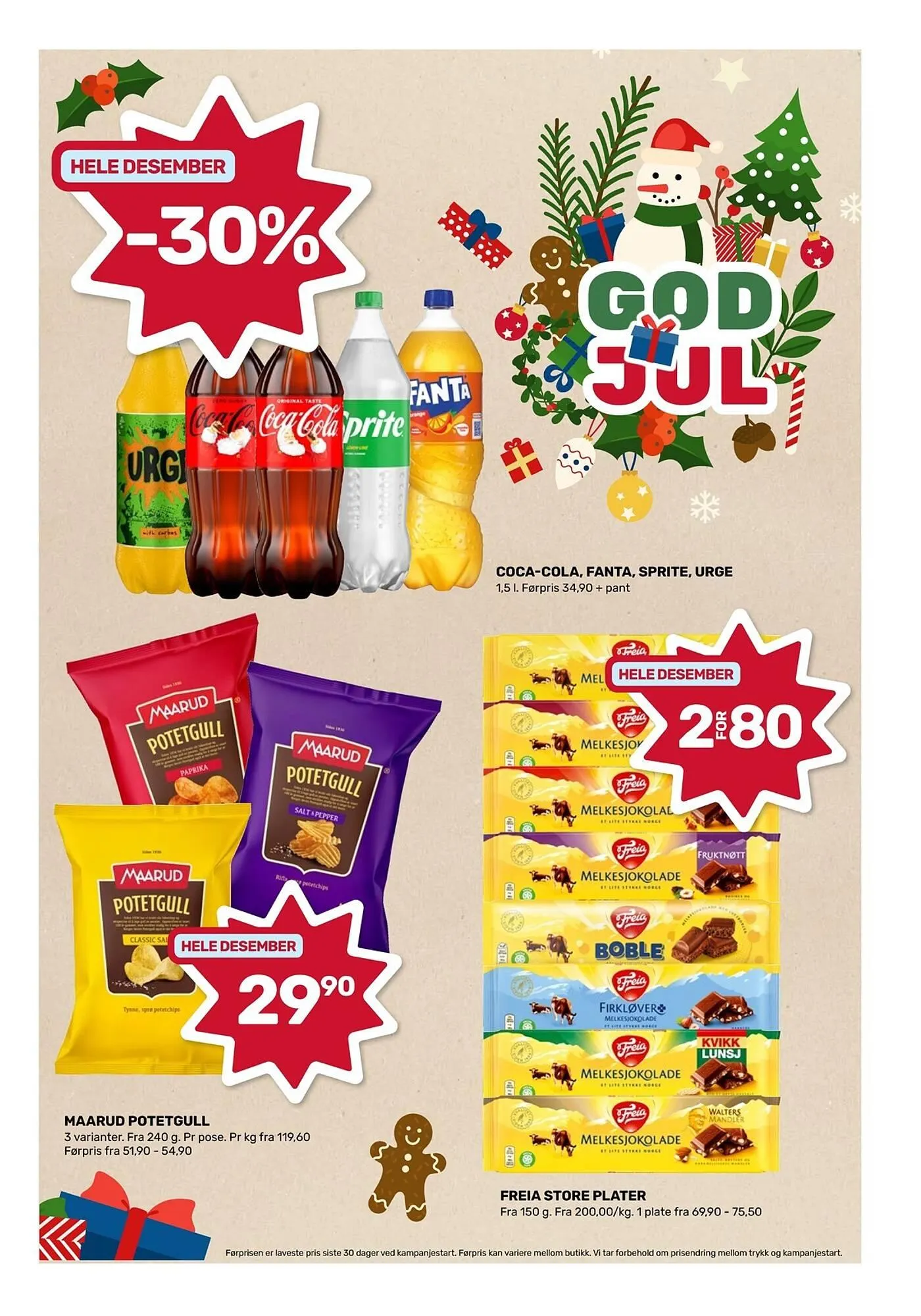 Coop Marked kundeavis fra 22. desember til 26. desember 2025 - kundeavisside 3