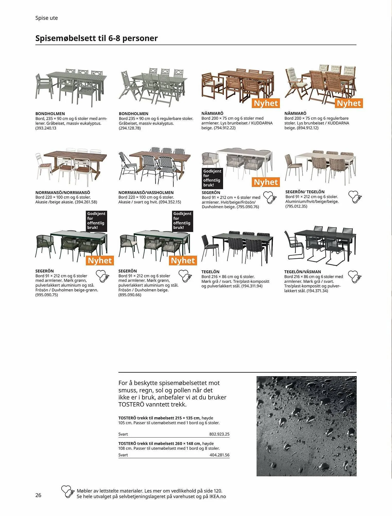 IKEA Kundeavis fra 5. mai til 31. august 2023 - kundeavisside 26